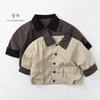 Korean Style Kids Girls Fashion Jacket Spring Casual Baby Outerwear Top