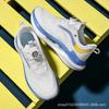 Spring breathable running shoes men's popcorn shock absorption lightweight sports shoes trendy shoes casual high quality fashion rotating buckle