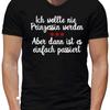 T Shirt People Unisex's with GerUnisex Text 'Ich Wollte Nie Prinzessin Werden Ich Vintage Washed Comfortable Casual