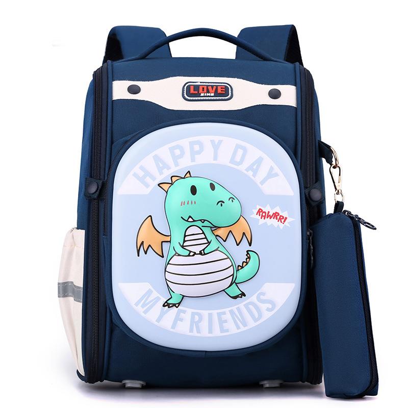 New Schoolbag for Girls  Primary School Students  Spine Protection  Burden Reduction and Breathable Children's Backpack