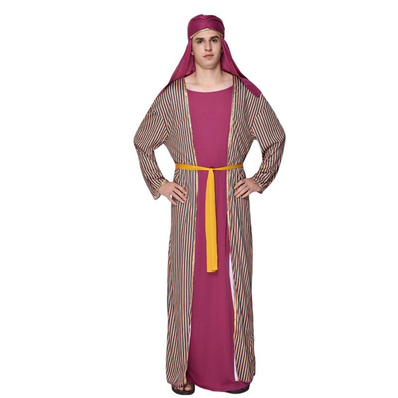 

Взрослый костюм трех мудрецов, мужские костюмы трех королей, библейские костюмы для рождественского представления One Size