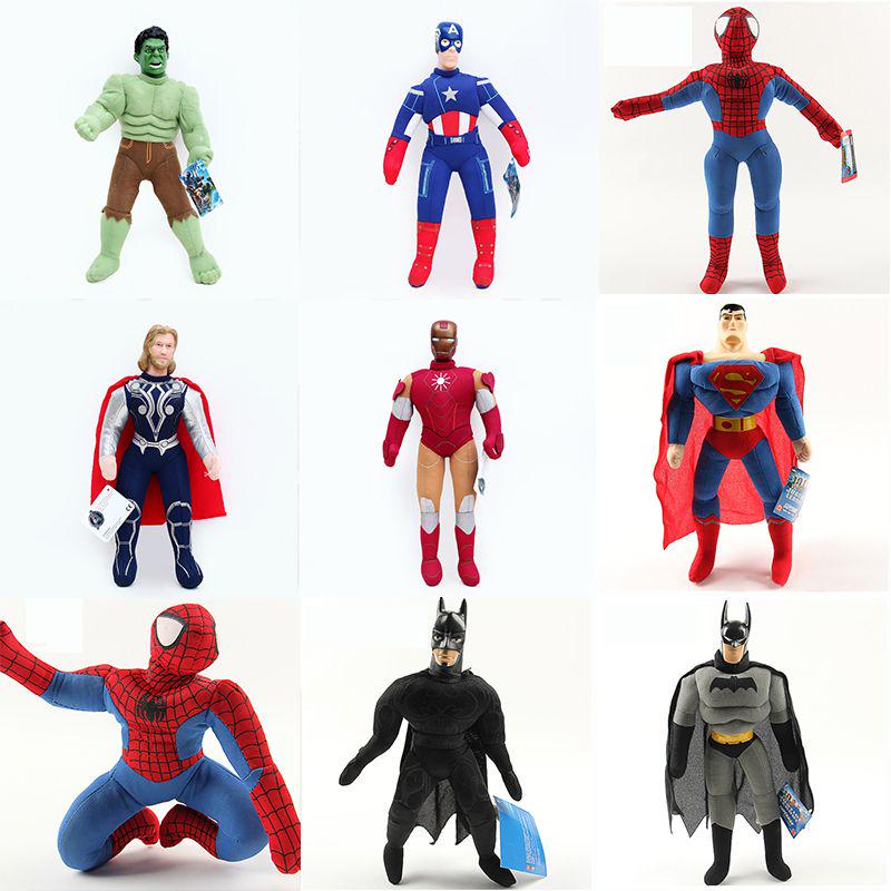 Premium Quality Avengers Plush Toys Featuring Soft Thor Hulk And Captain America Dolls For Kids