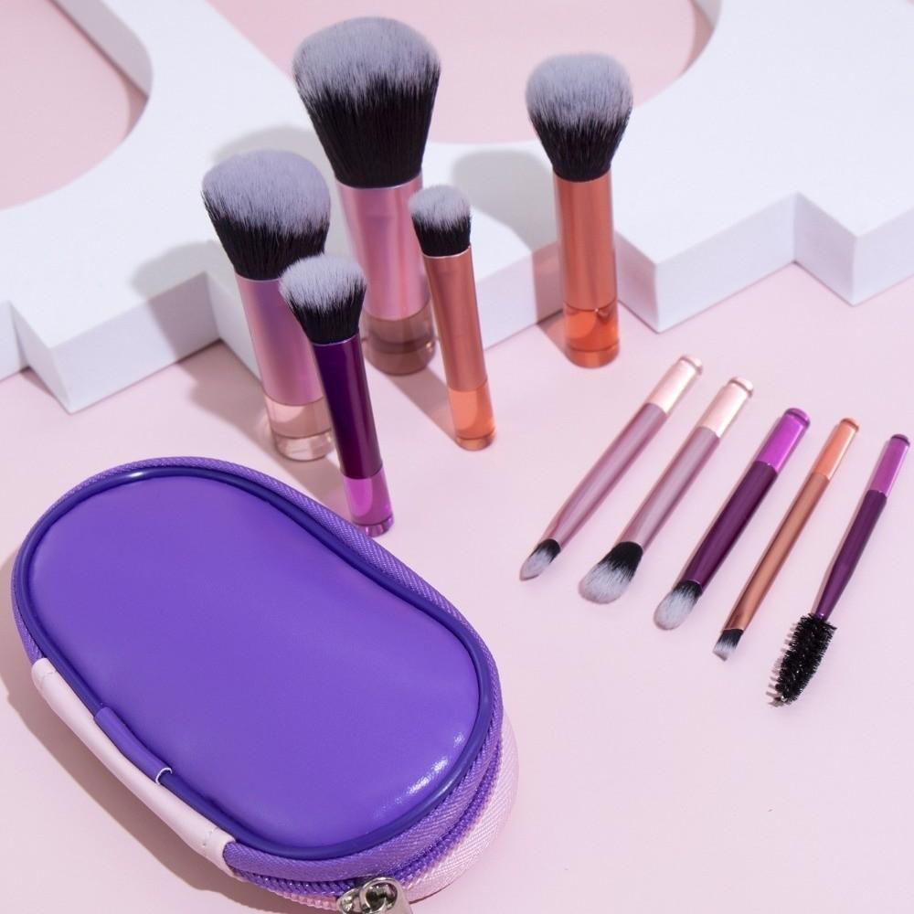 Makeup Tools Mini Makeup Brush Set with Bag Cosmetic Brush Set Eyeshadow Powder Brush Women