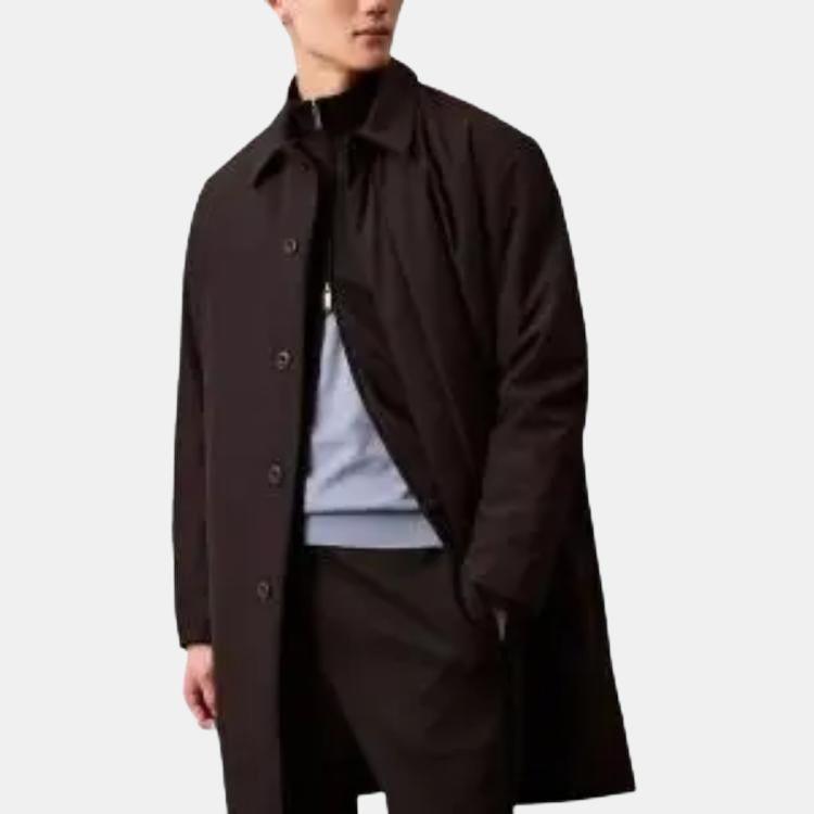 CALVIN KLEIN Jackets & Coats Men's Black 40EM250-001