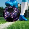 1pc Unicorn Rainbow Night Size 5 Match Football, Training Soccer Ball, High-Elasticity and Soft, Anti-Slip and Wear-Resistant Material, Thickened and