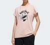 Adidas Neo Set in Sleeve T Shirt Women's Pink GK1562