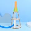 DIY Handmade Rocket Launcher Science Experiment Kit for Kids - Educational Physics Teaching Aid