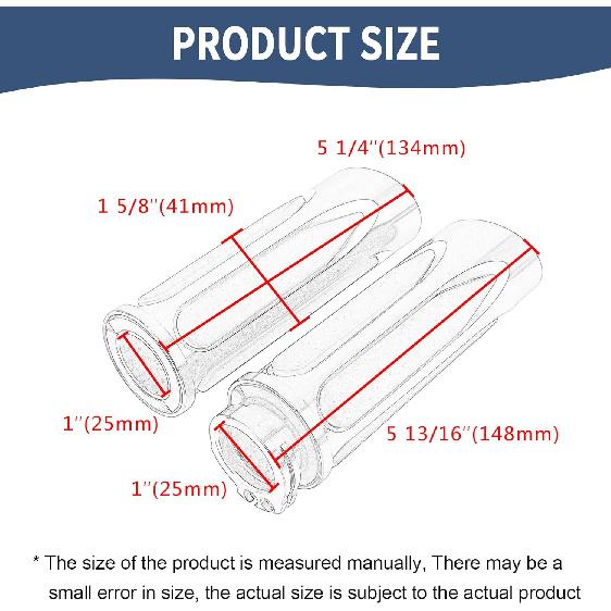 1" 25mm Motorrad Lenkergriffe Kabel Gasgriffe Handgriffe für Harley Sportster 883 XL XR Softail Breakout Dyna Fat Bob Touring Street Glide