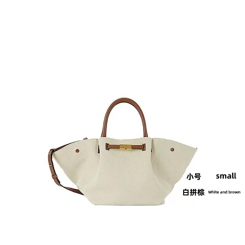 

Spot Demellier leather wing bag shoulder portable armpit bag autumn and winter new leather tote bag