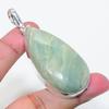 Natural Aquamarine Gemstone 925 Sterling Silver Jewelry Pendant 2.68" AP-16261