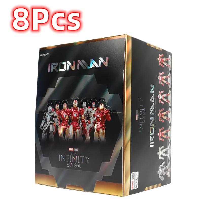 Fondjoy Marvel Splicing toy iron man figure MARK1 MARK2 MARK3 MARK4 MARK5 MARK6 MARK7 Action figure model Kit Boys' handmade toy