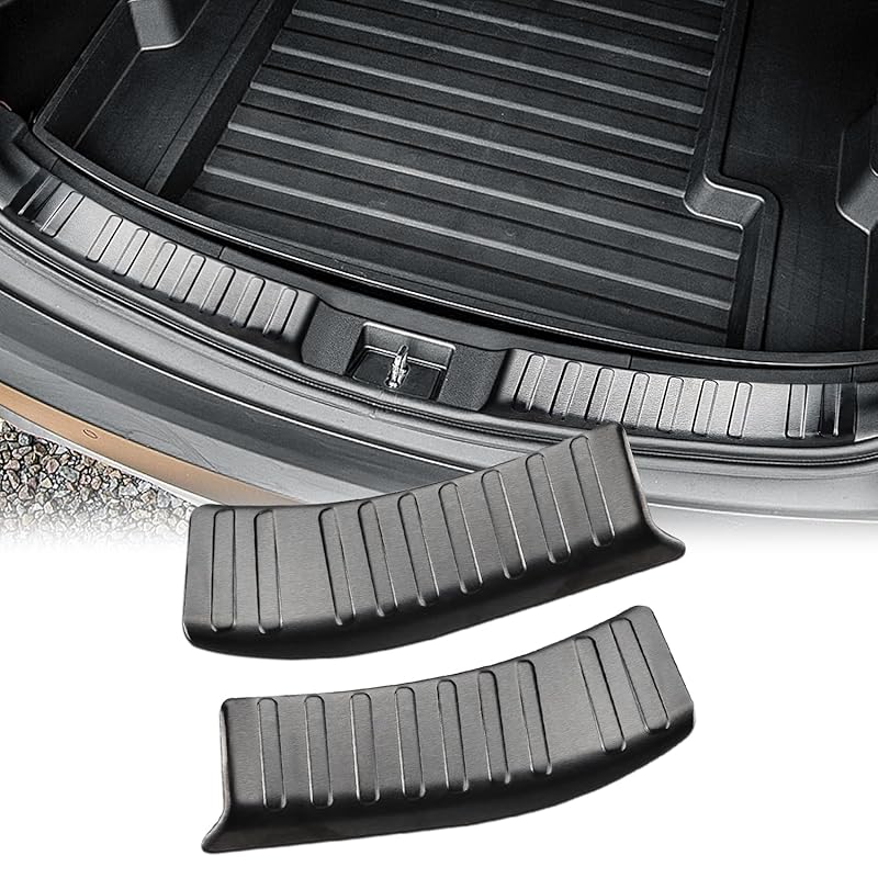

MARCHFA [New N-BOX custom JF5 JF6] only accessories parts luggage step cover bumper step guard black