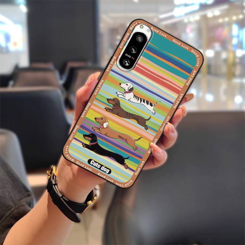 Graffiti Fashion Design Phone Case For Sony Xperia5 IV Anti-dust Protective Anti-knock Dirt-resistant Cartoon Back Cover