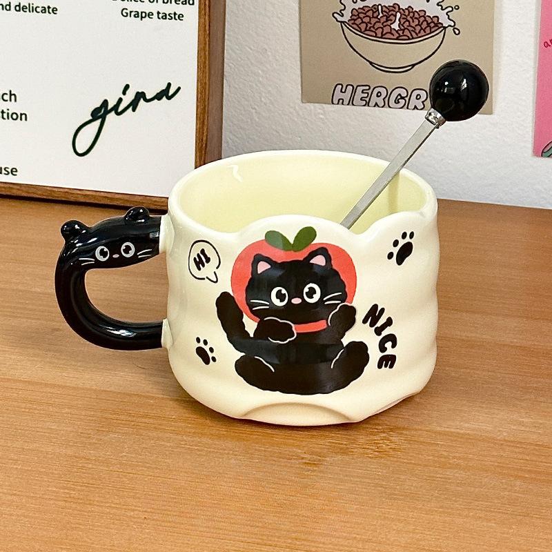 Keramiktasse Büro Kaffeetasse Souvenir Hohe Qualität Wasserbecher Haushalt Stapelbare Tasse Geburtstagsgeschenk für Frauen