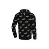 Puma All-Over Logo Print Casual Sport Hoodie Men Tops Black 588803-01