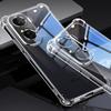 EUCAGR Airbag Transparent TPU Shockproof Case For VIVO iQOO Neo11 Back Cover Clear Shell Coque Fundas For VIVO iQOO Neo 11