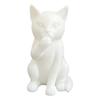 3D Printed Cat Figurine Kittens Hear Speak See No Evil Statue Miniature Cat Ornament Cat Lover Gift for Desk Shelf Cabinet Decoration
