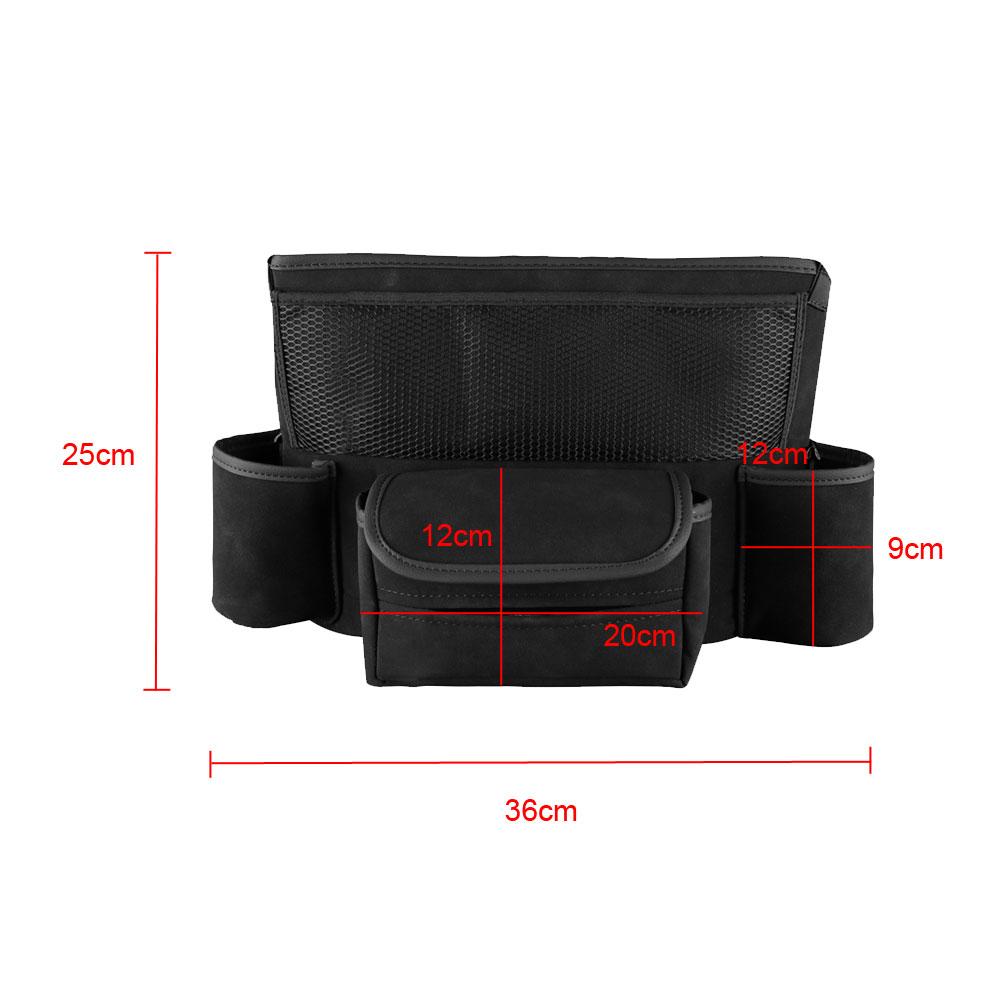 1Pc Car Multi-Pockets Seat Organizer Car Storage Bag Tissue Hand Bag Bottle Holder Storage Nets Pocket Car Interior Accessories