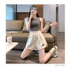 2023 Korean Style Women's High Waist Wide Leg Shorts: Versatile Summer Casual Hot Pants
