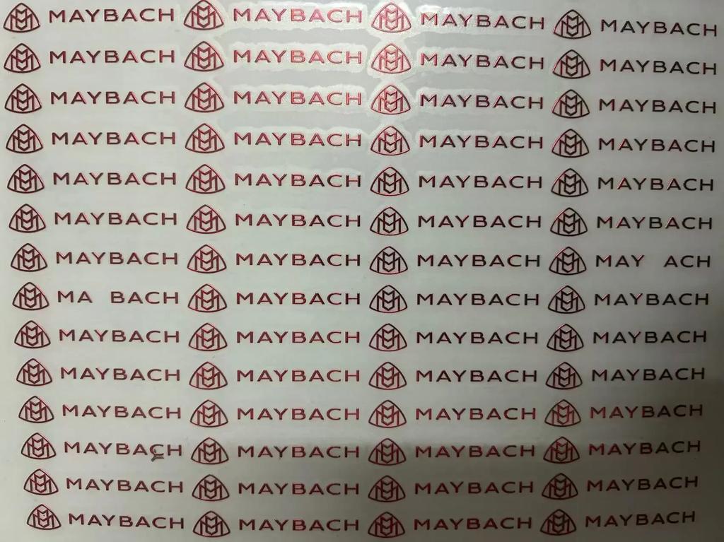 Car Badge Decals Auto Emblem Sticker Accessories For Mercedes Benz AMG Brabus Maybach Smart W204 GLC CLA GLK W205 W203 W206 W108