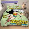3pcs Wonder Woman Cover Set,Soft Comfortable Duvet Cover,Guest Room (1*Duvet Cover + 2*Pillowcases, Without Core) Yy251024009