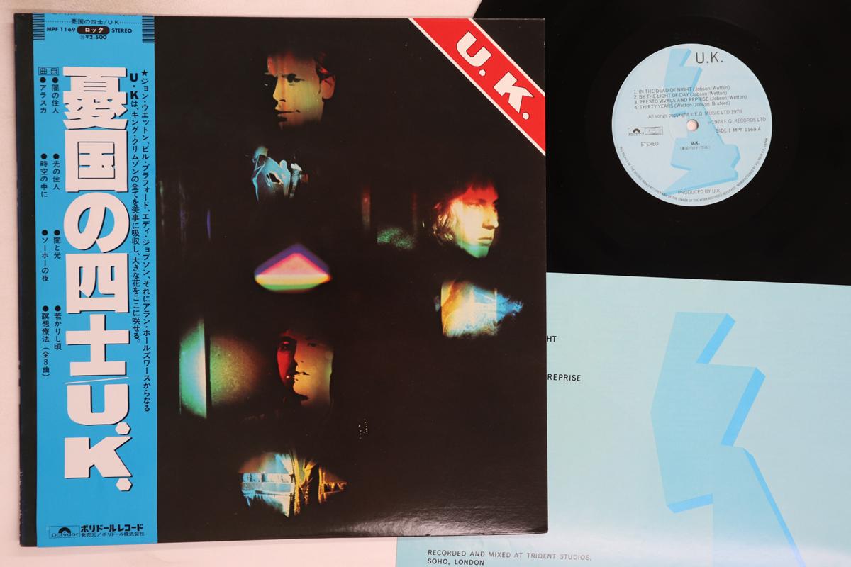 

LP Пластинка Великобритания - UK MPF1169 POLYDOR 1978 Япония Оби Рок Б/У