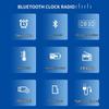 Philips TAR3578 Alarm Clock Radio with Bluetooth Speaker and Night Light CN plug (adapter included)