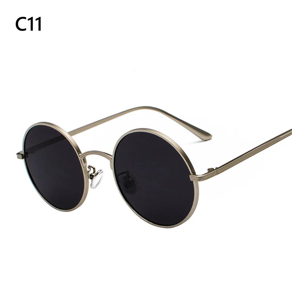 

Popular Fishing Leisure Round Metal Men Sunglasses Retro Vintage Sunglasses for Men Women 2023 Fashion Eyewear Sun Glasses UV400