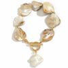 Irregular Shell OT Buckle Bracelet Necklace Female, Seaside Vacation Travel Accessories