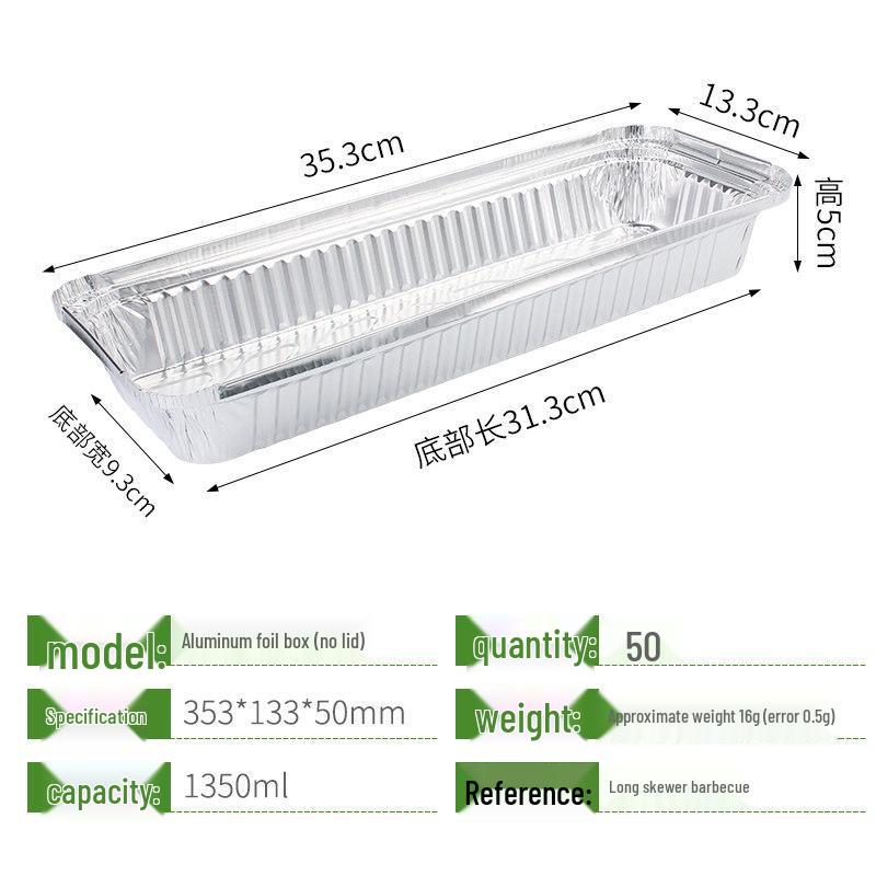 Aluminiumfolien-Back- und Grillblech-Set