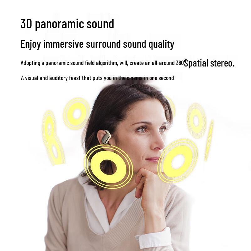 Newmine R7 Open-Ear Bone Conduction Bluetooth Headset