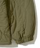 Phyps Motorcycle Quilting Collarless Jacket Khaki