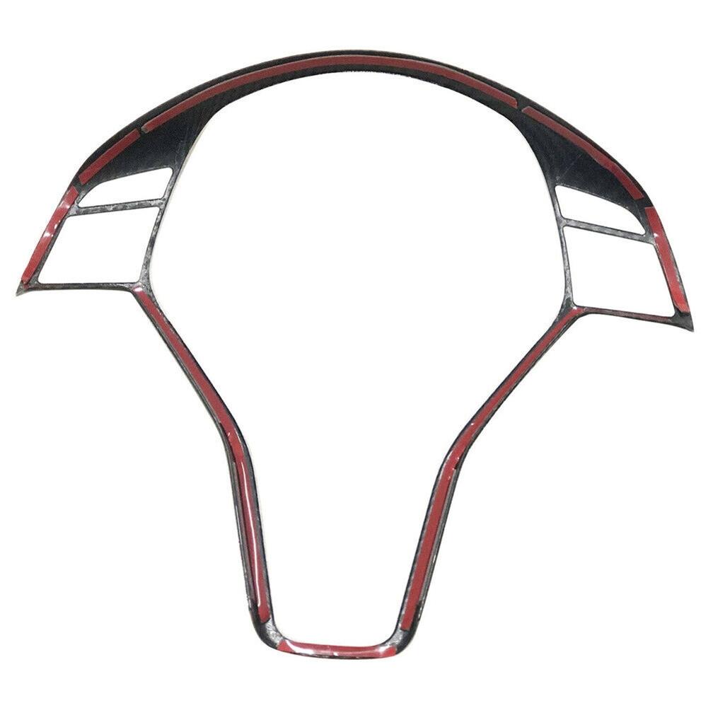 Carbon Fiber Steering Wheel Trim Cover For Benz  Class A B C W204 W212