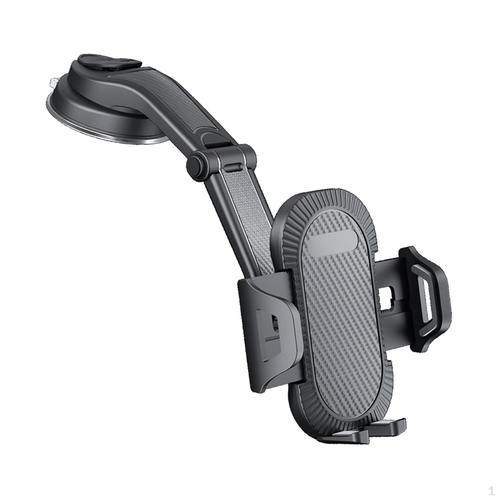 

Phone Mount for Car, Auto Holder Stabilizer ,180 Degree Adjustable Long Arm Cradle Hands