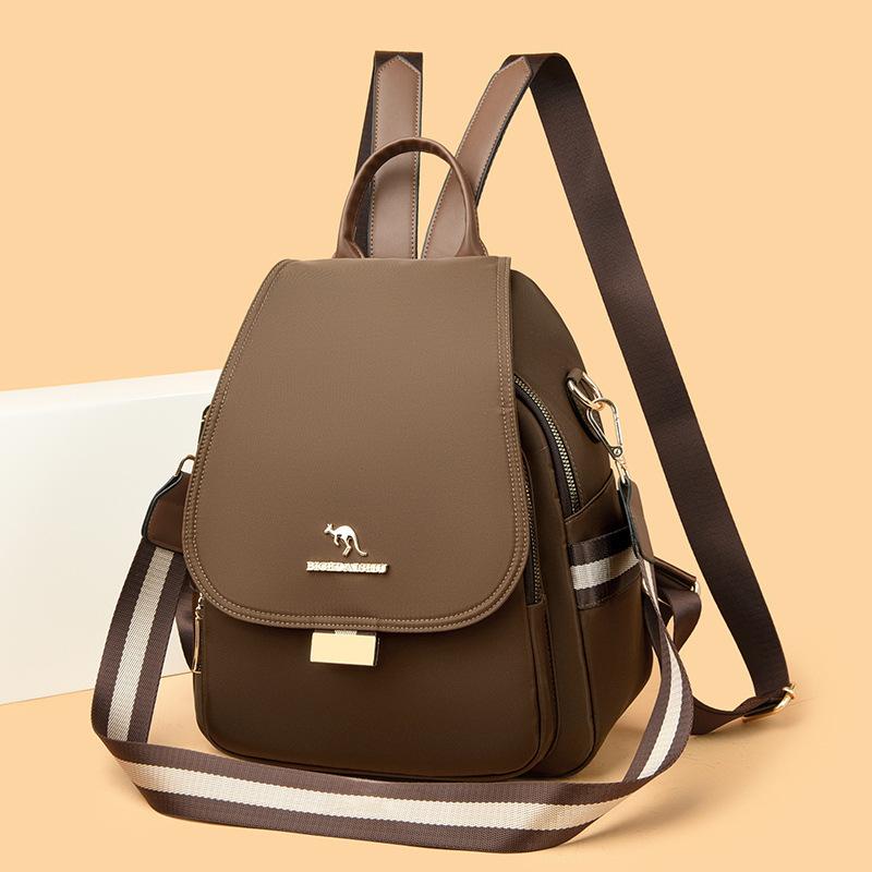 Schoolbag1011 New High-value Backpack Large-capacity Travel Bag European and American Fashion Simple Commuter Mother Backpack