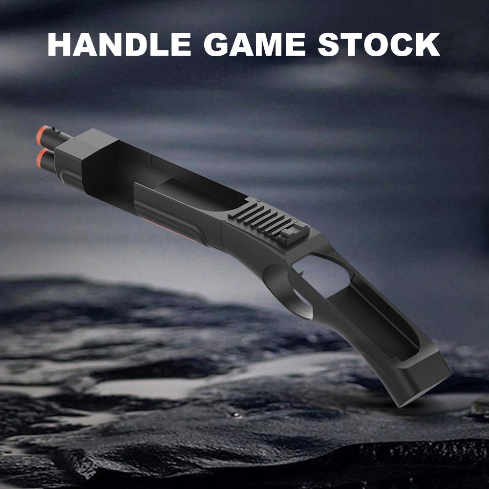 Hand Grip Gun Controller with Removable Buttstock Hunting Game Gun for Switch2 Joy-con