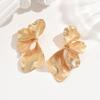 1 Par de Pendientes para Mujer Multicapa Exagerados Forma de Flor Pendientes de Botón Ligeros Versátiles Joyería Regalo