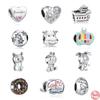 New European Boat Grandpa Elephant Star Clip Diy Bead Fit Original Charms Silver 925 Bracelet Jewelry Women Accessories