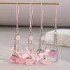 Sweet Bow Strawberry Pendant Keychain, Creative Lollipop Star Mobile Phone Chain Lanyard