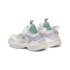 Anta Kids Shock Absorption Low Top Running Shoes Kids Running Shoes White Purple A322429905-1