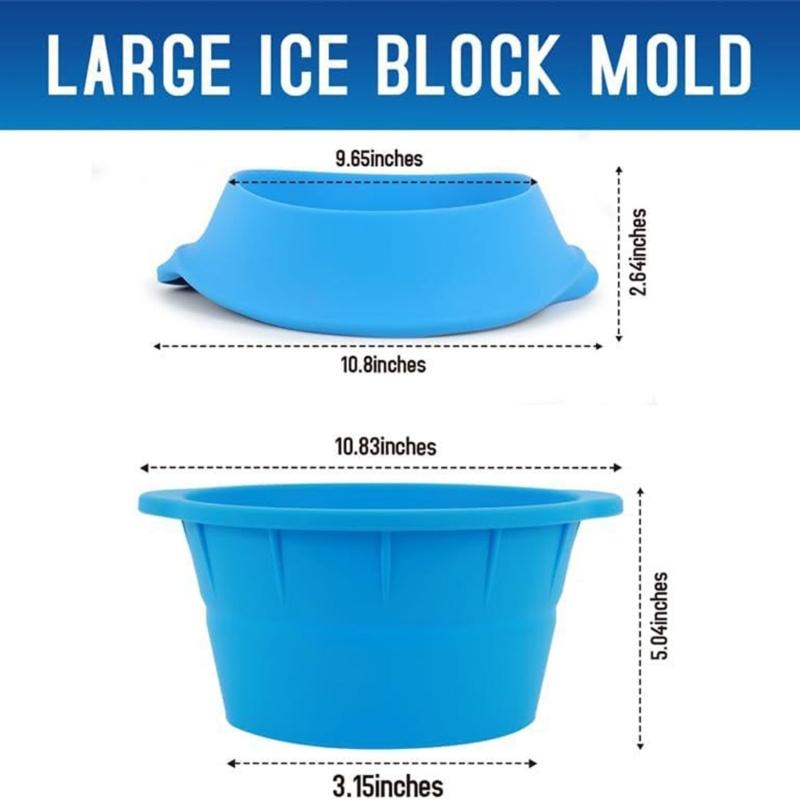 Ice Mold with Cover  Big Ice Tray Mold Ice Tray with Lid Construct  Ice for Cold Beverages