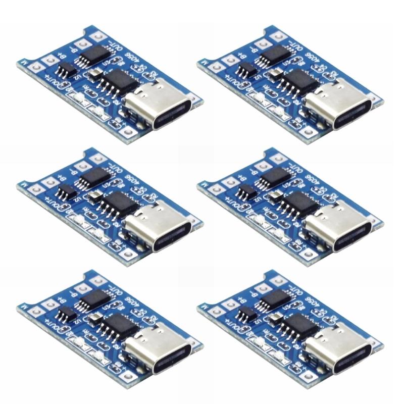 TC4056 Lithiums Battery Charger Module With Type C Input Overcharge Protections And LED Status Indicators For Liion Batteries