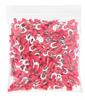500PCS Fork Crimp Terminal M4/M5/M6 Spade Plugs Pre-insulated Ferrules Lugs For Splice Electricals Cable Wire End Connectors