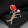 Elegant Versatile Light Luxury Corsage Brooch with Niche Design - Anti-Exposure Pin