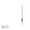 Modern Long LED Wall Lights for Bedroom Bedside Black Wall Lamps Living Room Background Decoracion Hallways Interior Sconce