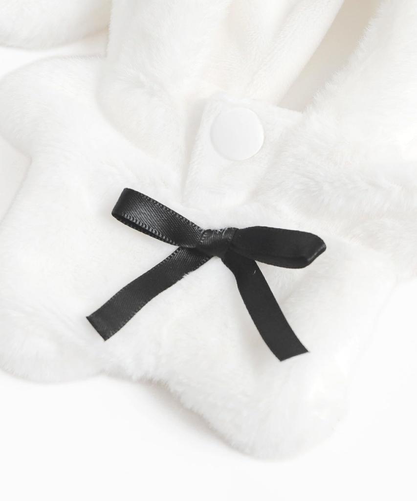 Double Ribbon Animal Plush Kigurumi 15cm Stuffed Animal Cute Oshikatsu Oshikatsu Goods Gift Present F Pattern 1 [WEGO] Women's