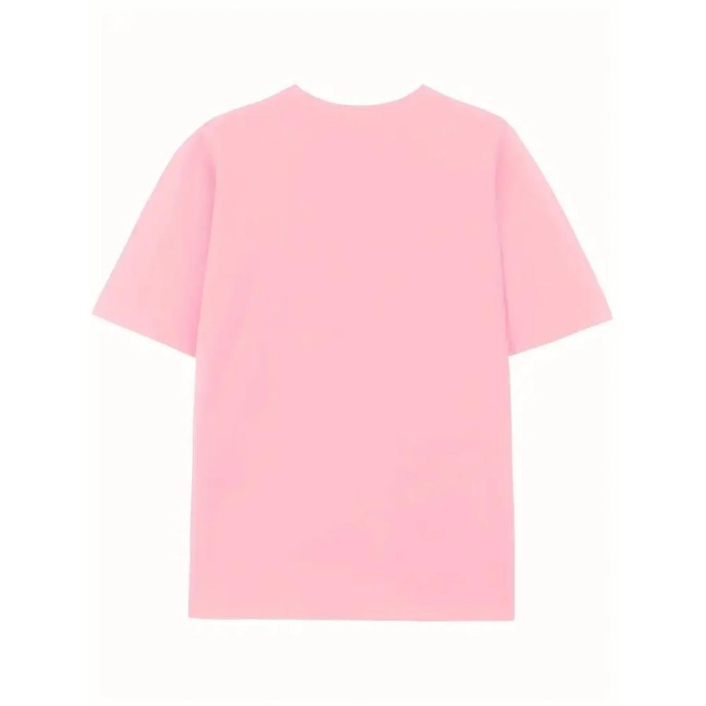 Girls' Street Style Korean Fashion T-Shirt 100% Pure Cotton Cool Korean Concert Style T-Shirt Suitable for Little Girls