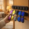 Wall Mounted Eyeglass Storage Rack Waved Design Glasses Display Rack Eyeglass Rack  Shops