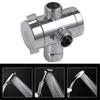 Multifunction 3 Way Shower Head Diverter Valve G1/2 Three Function Switch Adapter Connector T-adapter For Toilet Bidet Shower