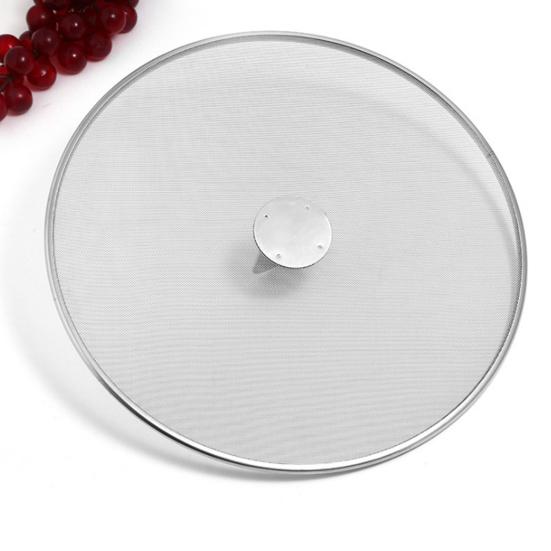 Anti-aging Fine Holes Splatter Baffle Guard Durable Frying Pan Oil Proofing Lid